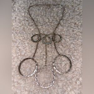 Silver Circle Necklace